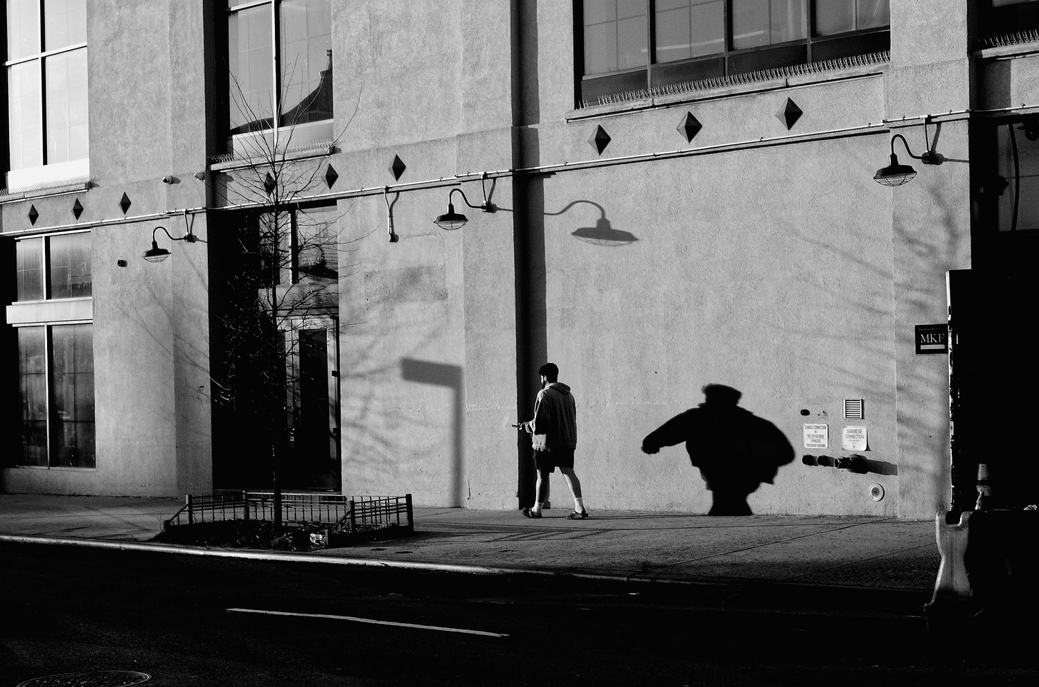 Giant shadow — Shadows